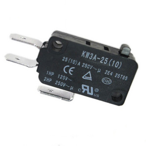 KW3A-25(10)ZSW0-A200 High Current 25A Snap Action Micro Switch