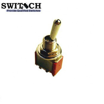 Custom Made Micro Miniature On Off Toggle Switch With Stainless Steel Housing