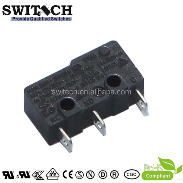 5A 125VAC Miniature On Off Limit Switch Dc Micro Switch With Soldering Terminals SPDT