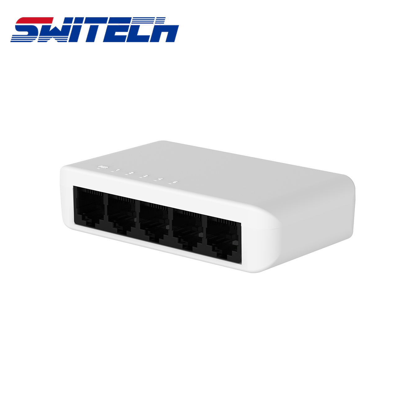 5 Ports Gigabit Ethernet Switch support 10/100/1000M adaptive full duplex adopts IEEE802.3x standard