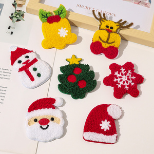 Cute Christmas Hair Clips Lovely Christmas Barrettes Bow Hair Accessories with Xmas Tree Santa Snowman Decor for Teenager