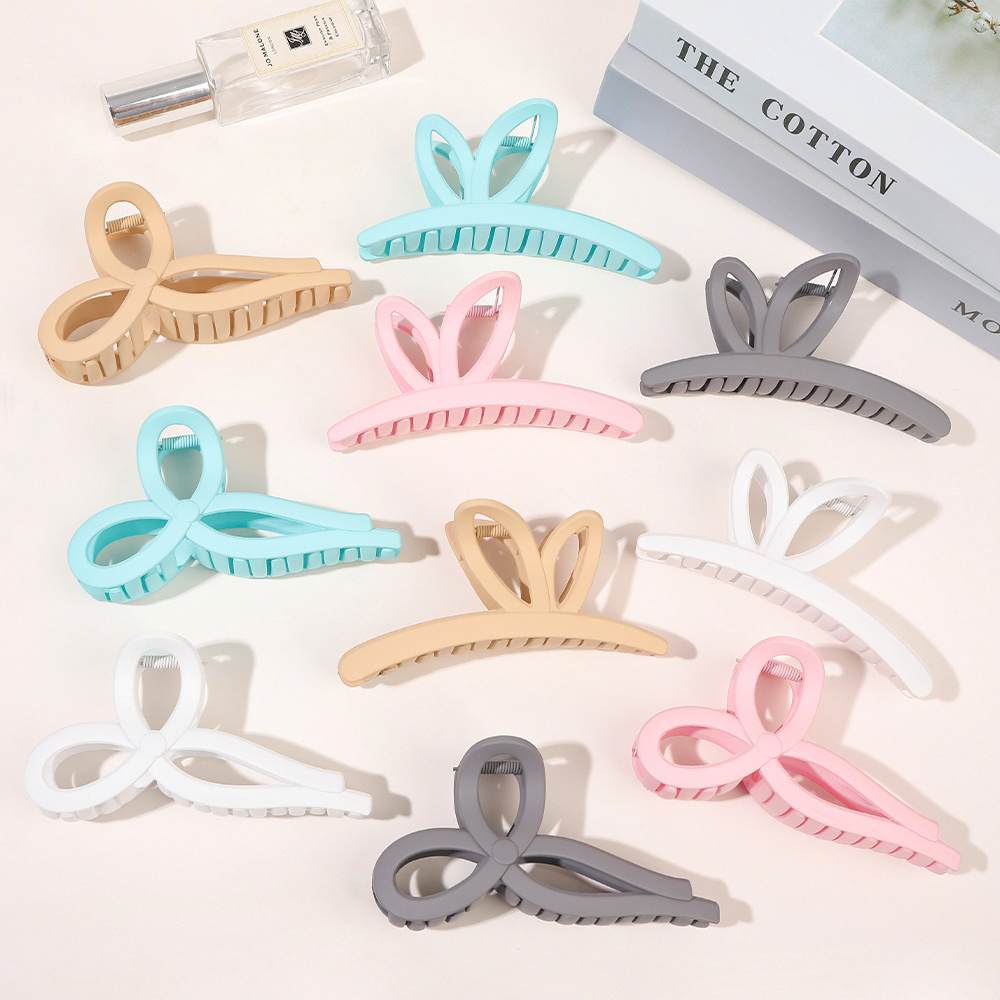 Butterfly Clamps Hair Claw Clips for Women Large Non-Slip Strong Bow Hair Clips Sparkly Hold Jaw Clips Cute Headwear Gifts