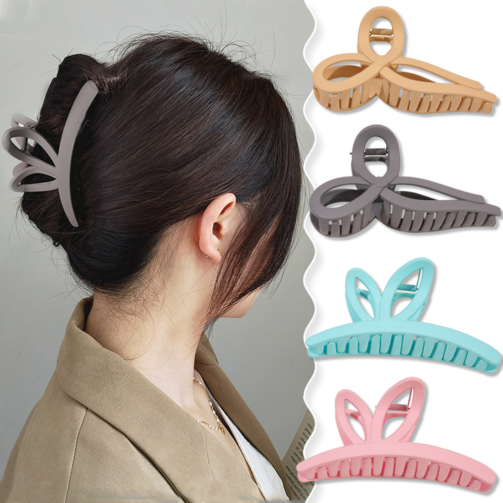 Butterfly Clamps Hair Claw Clips for Women Large Non-Slip Strong Bow Hair Clips Sparkly Hold Jaw Clips Cute Headwear Gifts