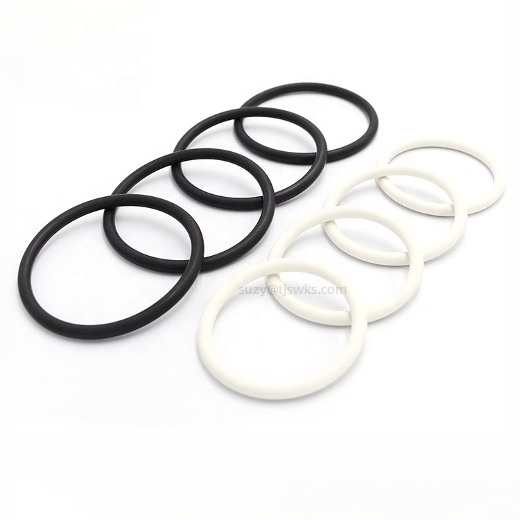 SWKS Manufacture Custom Oil High Temperature Resistance  60 - 95 Duromter FKM O-Rings Seals Fluororubber Oring Rubber O Rings