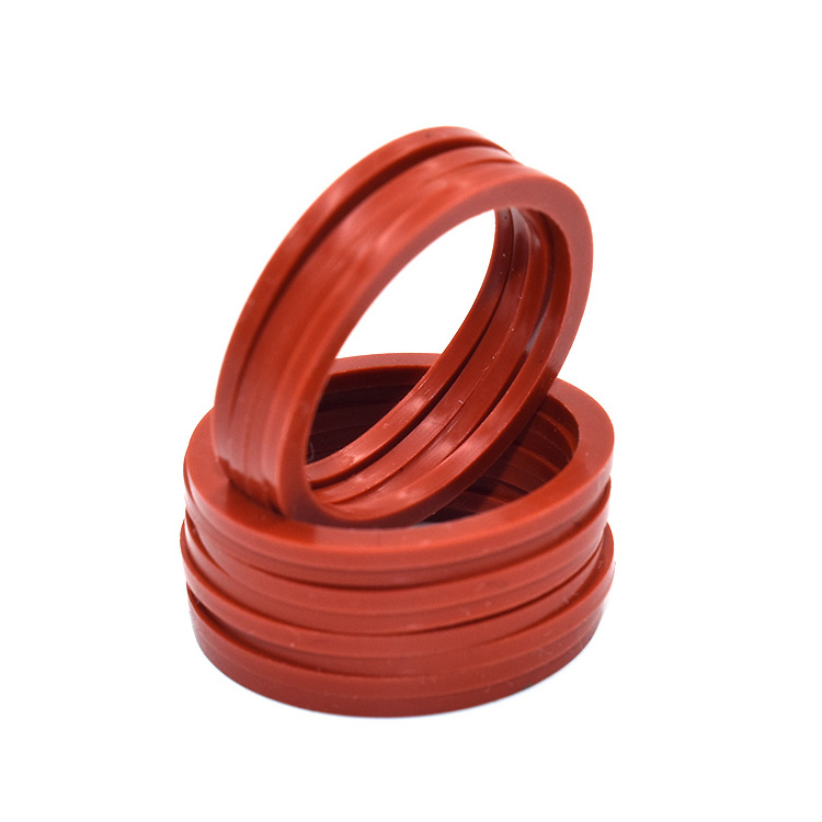 Silicone Rubber Washers Seals O Rings Red Soft Silicone Gasket Fittings for 3/4 Inch Garden Hose and Water Faucet