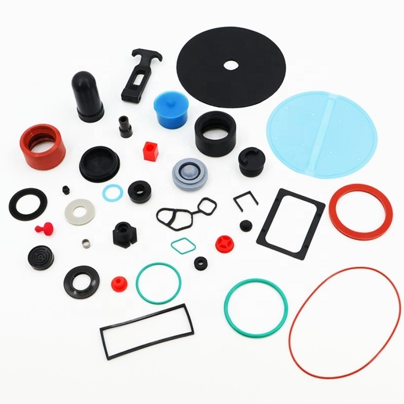 SWKS Factory Price Custom Molded NBR Silicone EPDM FKM Sealing Ring Flat Rubber Gasket