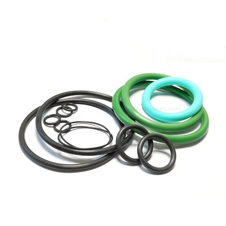 SWKS Manufacture Custom Oil High Temperature Resistance  60 - 95 Duromter FKM O-Rings Seals Fluororubber Oring Rubber O Rings