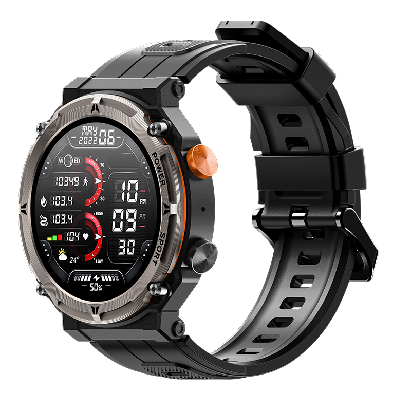 2023 C21 Pro 410mah Big Battery outdoor sport smart watches BT calling smartwatch for  1 ATM waterproof smart watch for men