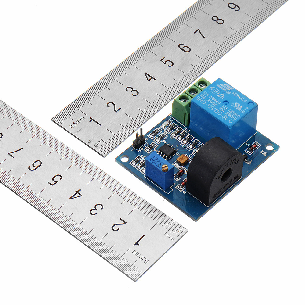 High Quality 5A Overcurrent Protection Sensor Module AC Current Detection Relay Module Switch Output