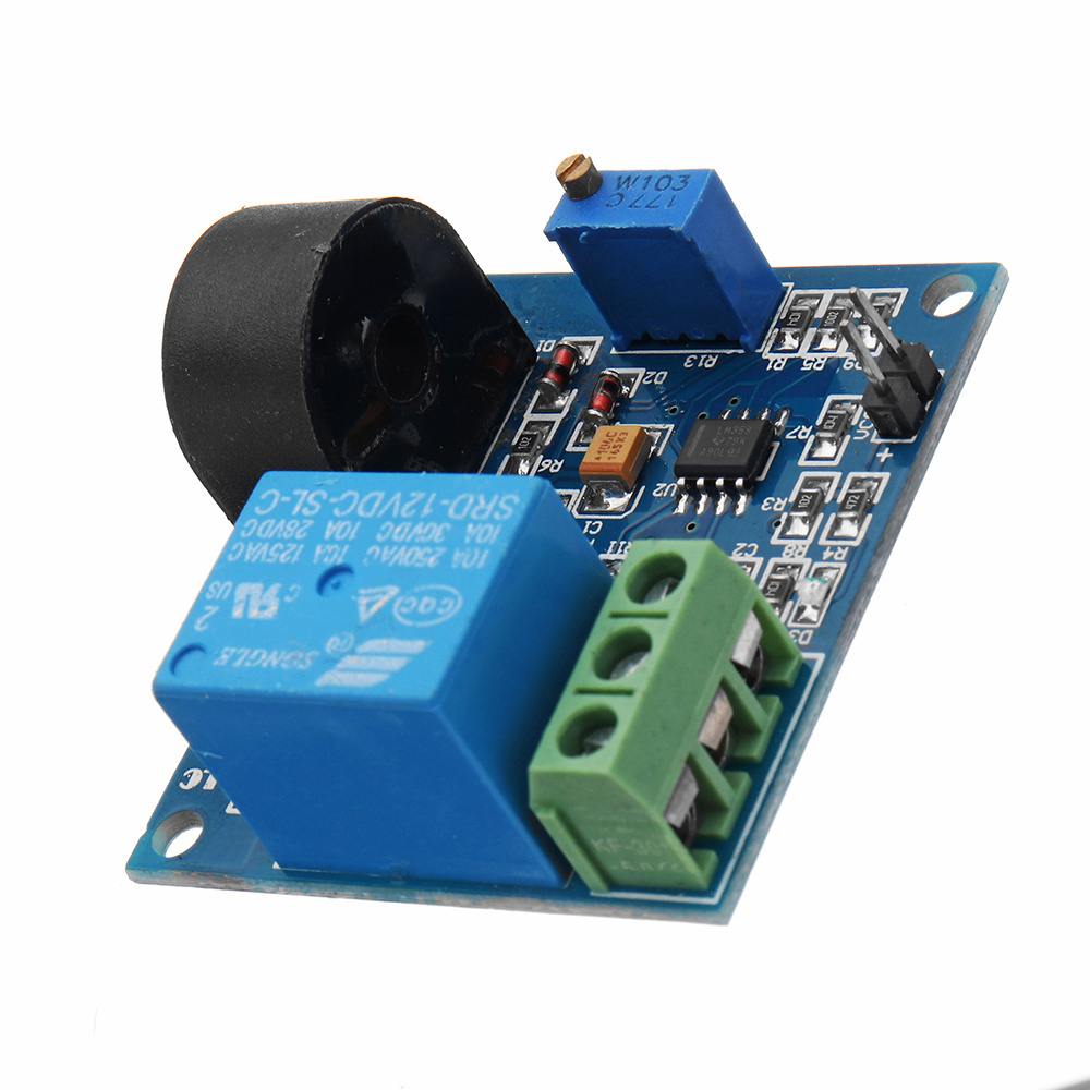 High Quality 5A Overcurrent Protection Sensor Module AC Current Detection Relay Module Switch Output