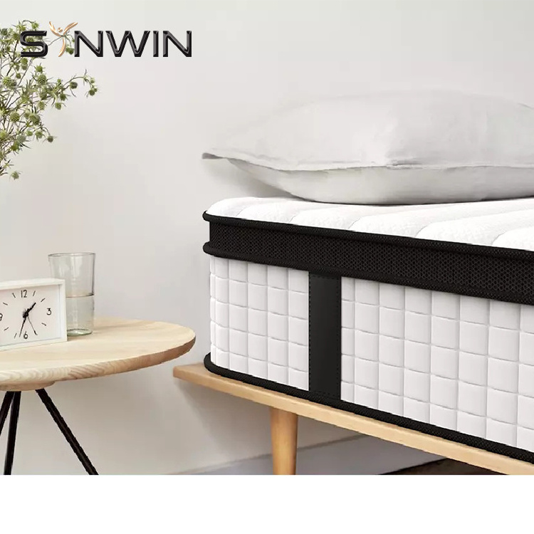 memory foam 12inches import euro top president king size bedroom furniture bed mattress supplier spring mattress