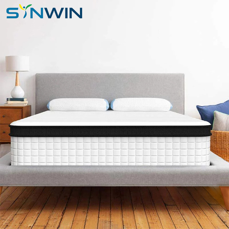 memory foam 12inches import euro top president king size bedroom furniture bed mattress supplier spring mattress