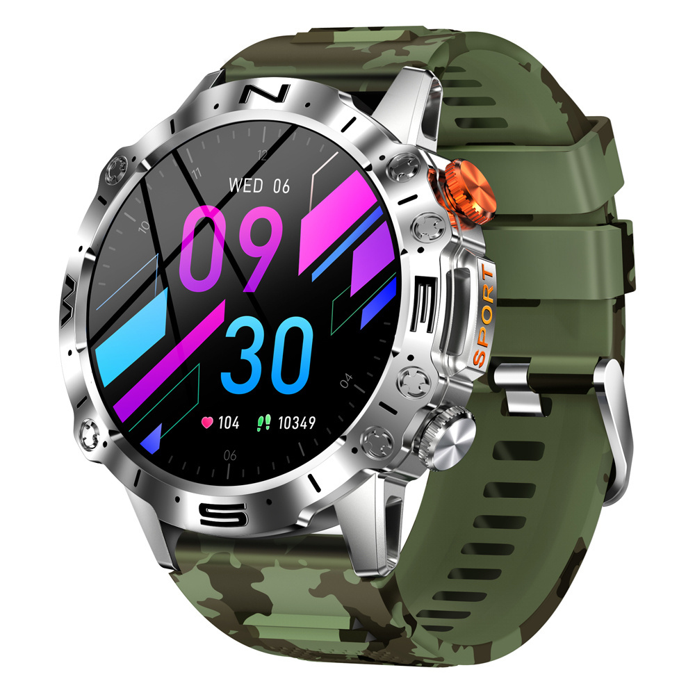 K59 Sports outdoor Smart watch 2023 1.43 inch AMOLED screen BT call  IP68 Round Smart Watch 2022 K59 PRO