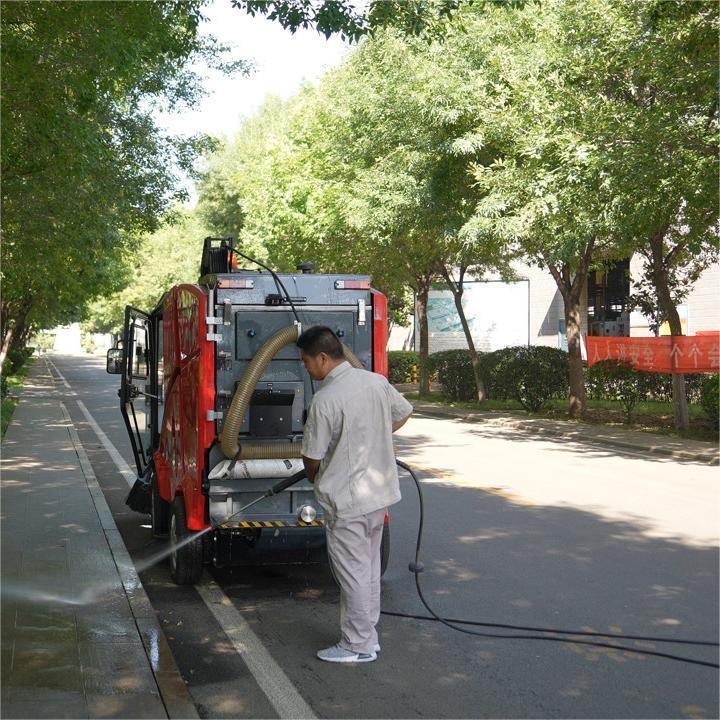 Sweeping machine SW-III High Efficiency Street Sweeper Compact Road Sweeper with Multi functions