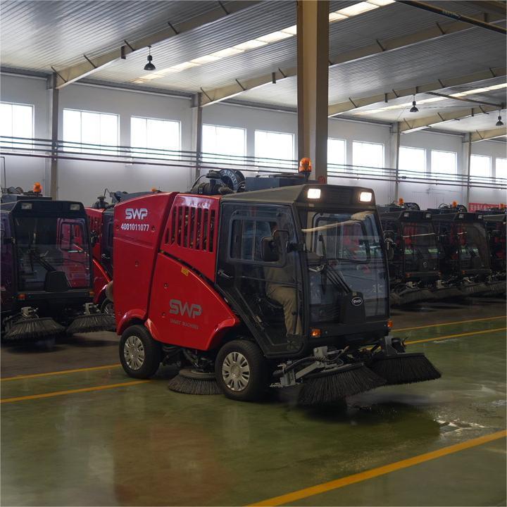 Sweeping machine SW-III High Efficiency Street Sweeper Compact Road Sweeper with Multi functions