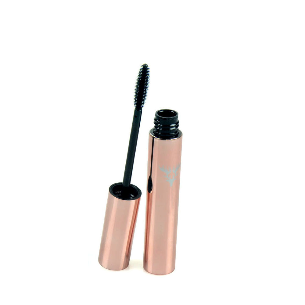 empty mascara tube 15ml with mascara brushes rose gold cosmetic packaging for mascara