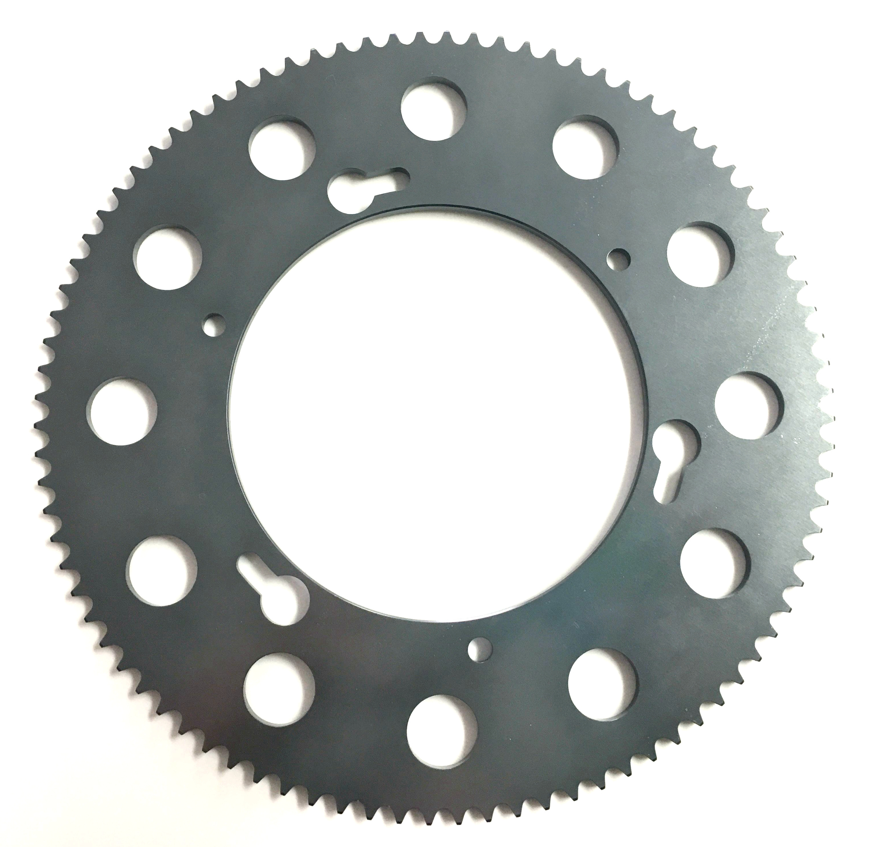 #219 karting Pitch Sprocket With High Reliability 63-97T for racing go kart