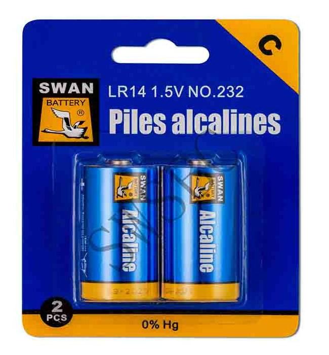 BEST QUALITY W&S BATT BRAND ALKALINE  BATTERY LR14 C size