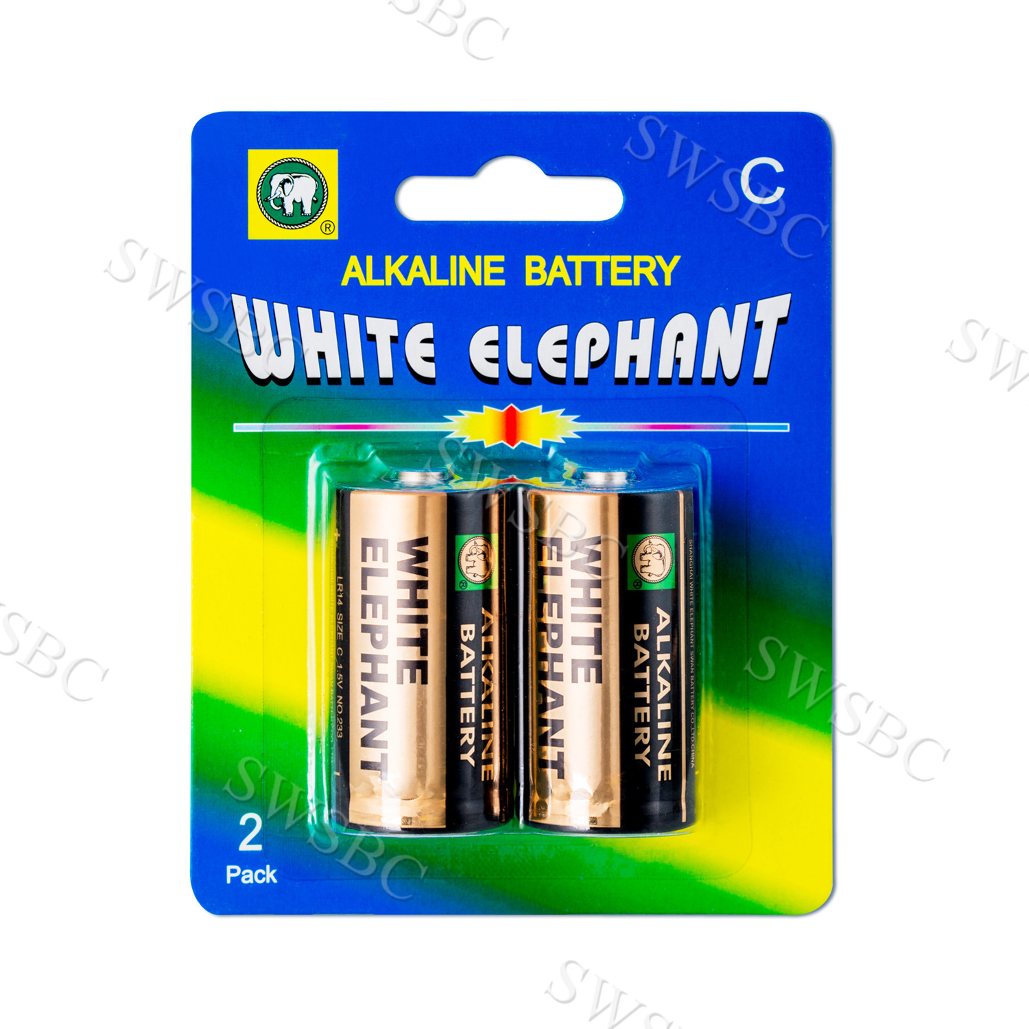 BEST QUALITY WHITE ELEPHANT  BRAND ALKALINE  BATTERY LR14 C size