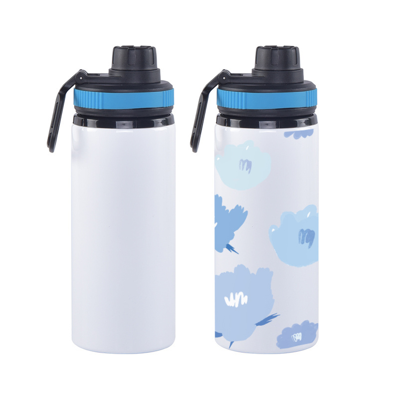 20oz 32Oz 750ml Colorful Cute Cup Sublimation Tumbler Oem Uv Powder Coated Metal Aluminium Stainless Steel Drinking Water Bottle