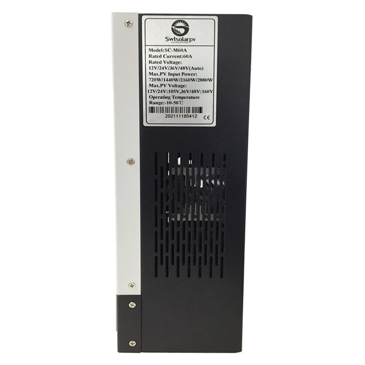 24V PV Input 600W 900W 1200W MPPT Solar Charge Controller