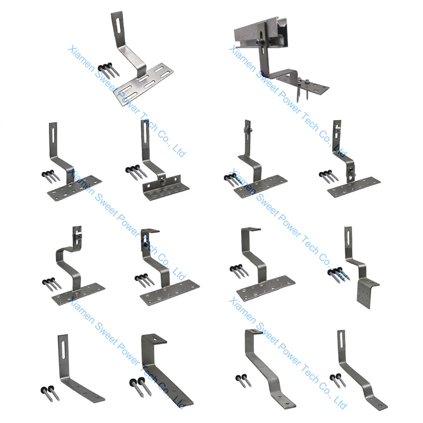 Solar Panel Pole Mount Stand for Mounting System for ground aluminum solar panel bracket steel Structure screw ground mount