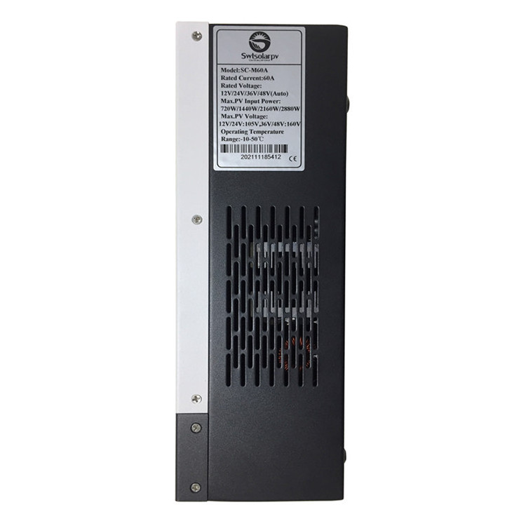 24V PV Input 600W 900W 1200W MPPT Solar Charge Controller