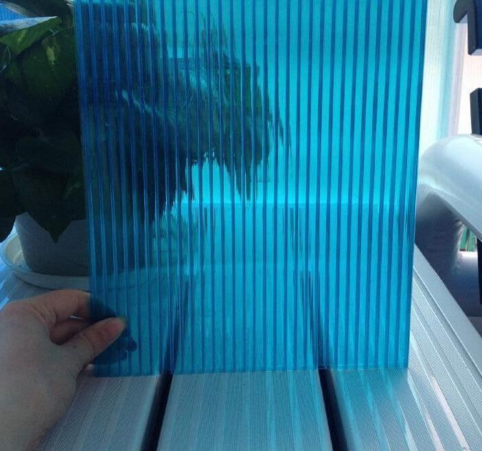 Transparent Corrugated Curved Polycarbonate Solid Sheet Clear PC Roofing Hollow Glass Pc Corrugated Sheet for Sunlight Room