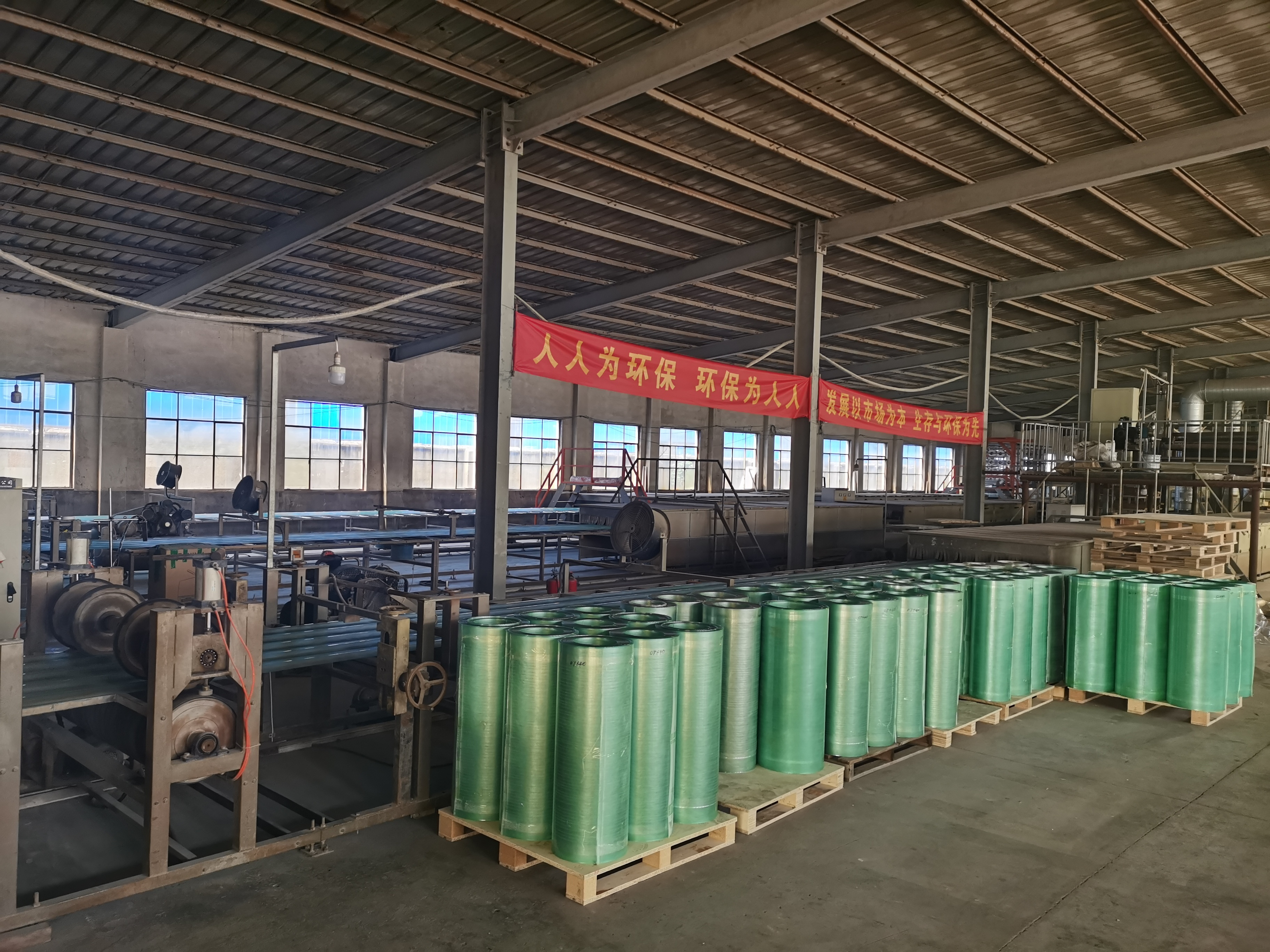 Clear Roll Roofing Fiberglass FRP Greenhouse Wall Panel