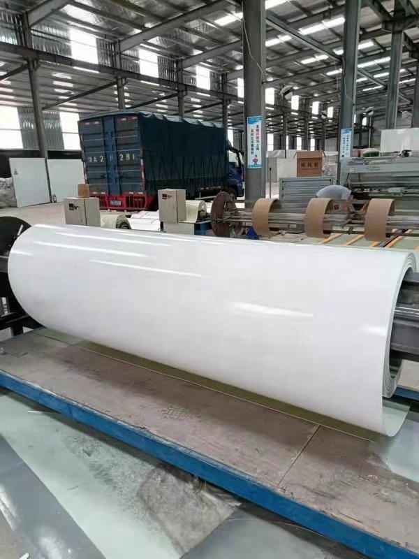 manufacturing frp fiberglass gel coat coated container glass fiber flat sheet panel in roll coil for trailer truck body builder