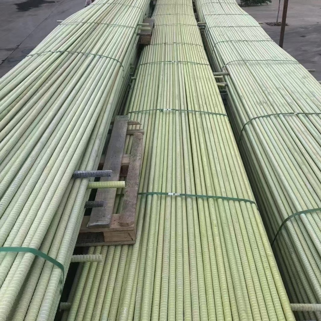 FRP Rebar 8mm 10mm 12mm 14mm Fiberglass Polymer Reinforcing Thermal Insulation Anchor Rebars Reinforced GRP Plastic Coated Rebar