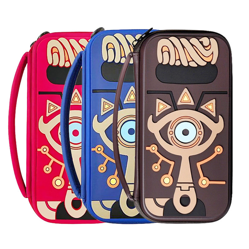 switch console EVA bag in designs The Legend of Zelda hard ZX1338 protect NS gamepad case 12 cartridge collection