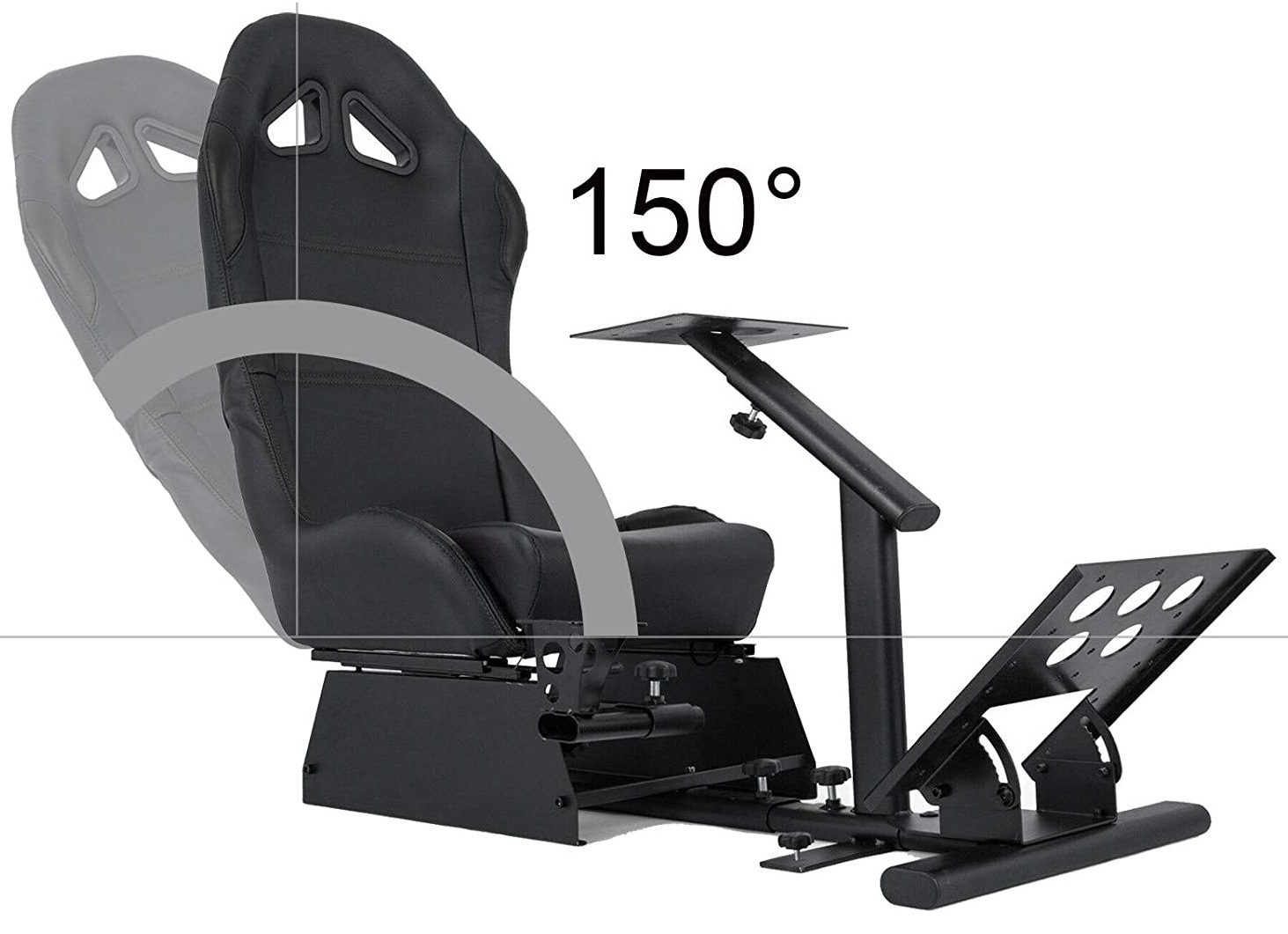 professional vehicle racing simulator car game seat rigs game racing wheel chair for Logitech G920 G29 T150 T300 holder shifter