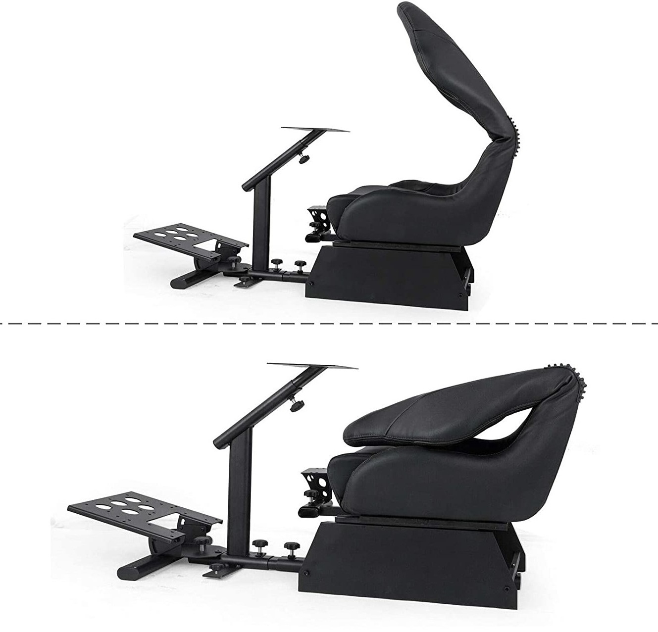 professional vehicle racing simulator car game seat rigs game racing wheel chair for Logitech G920 G29 T150 T300 holder shifter