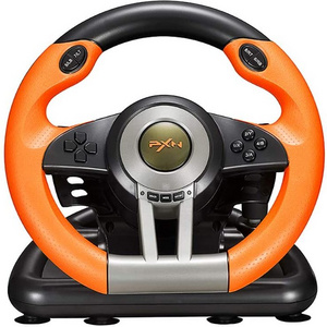 PXN V3 game steering Wheel 180 Degree Universal Usb Car Race Steering Wheel with Pedals for PS3 PS4 x-box One X S