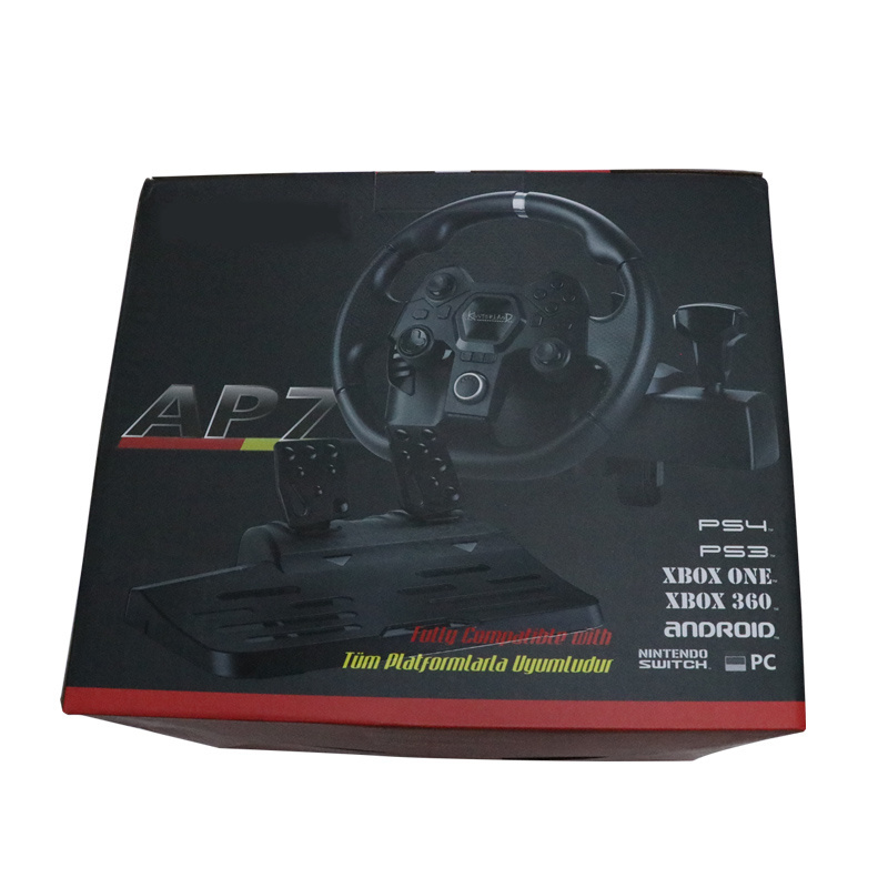 game driving wheel AP7 Racing Wheel 270 7IN1 vibration Feedback Driving for PC/PS3/PS4xbox one/s xbox360 switch gear