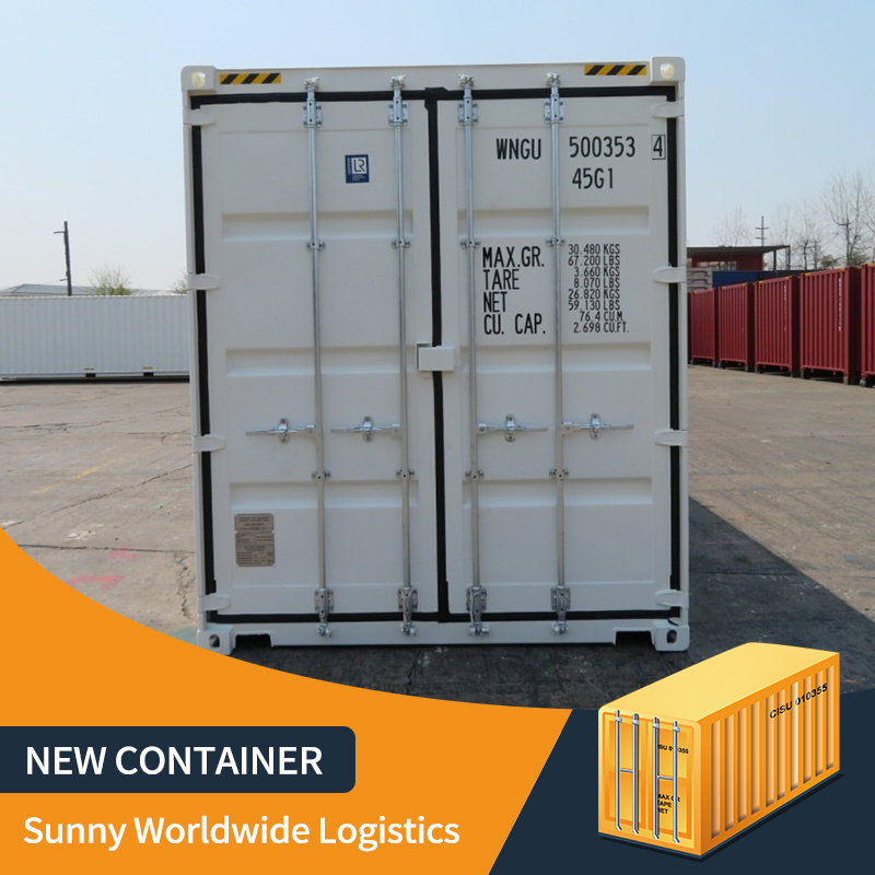 Container Van Used Shipping Container 40ft hc 40 Open Side Container Used 40ft Shipping