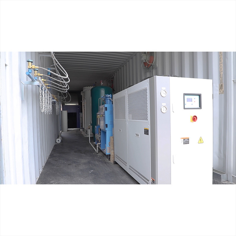 New Type Oxygen Gas Plant Hospital Oxygen Making Machine With Cylinder Filling Plant In Container