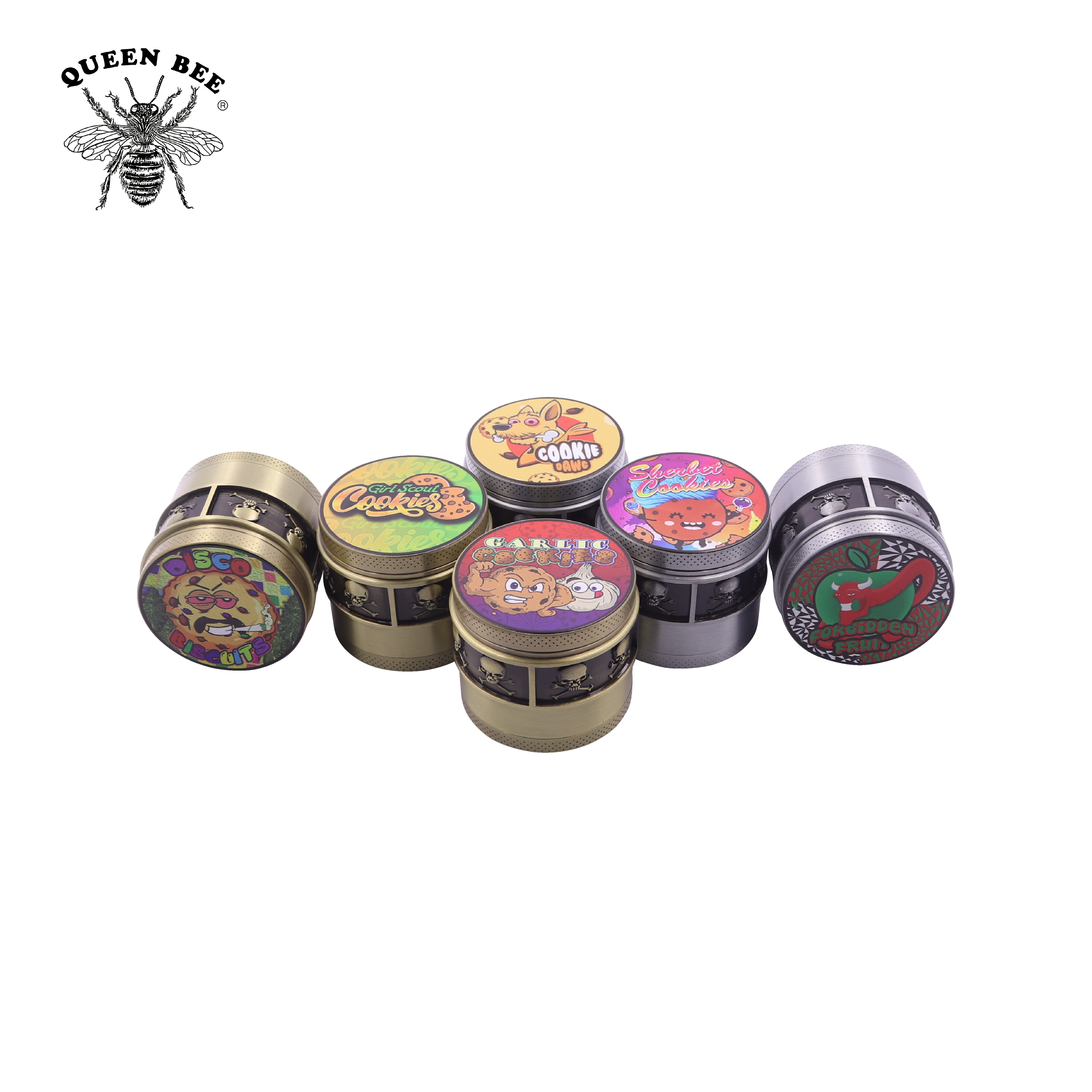 Joli Zinc Alloy 4 Layers 56mm Smoking Accessories Custom Herb Grinders  Smoking Accessories Smoke Shop Metal Grinder