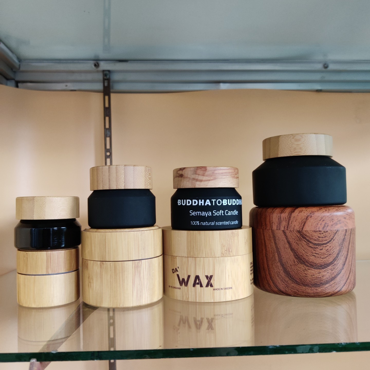 15g Bamboo Cosmetic Jar Packaging,Bamboo Jar