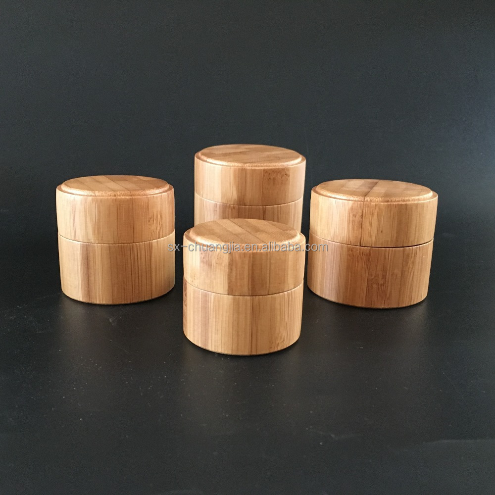 15g Bamboo Cosmetic Jar Packaging,Bamboo Jar