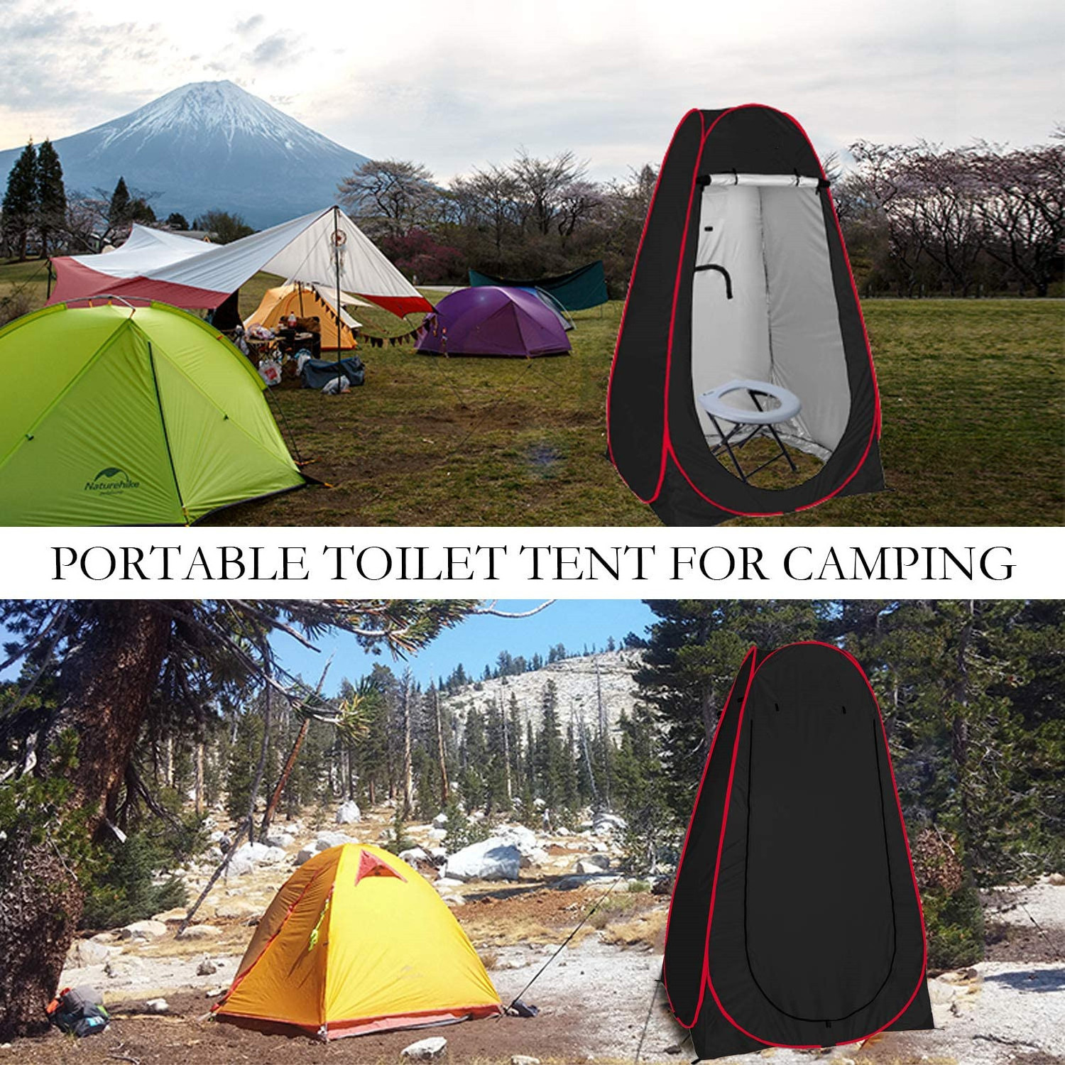 Privacy Tent - Pop Up Shower Changing Toilet Tent Portable Camping Privacy Shelters Room