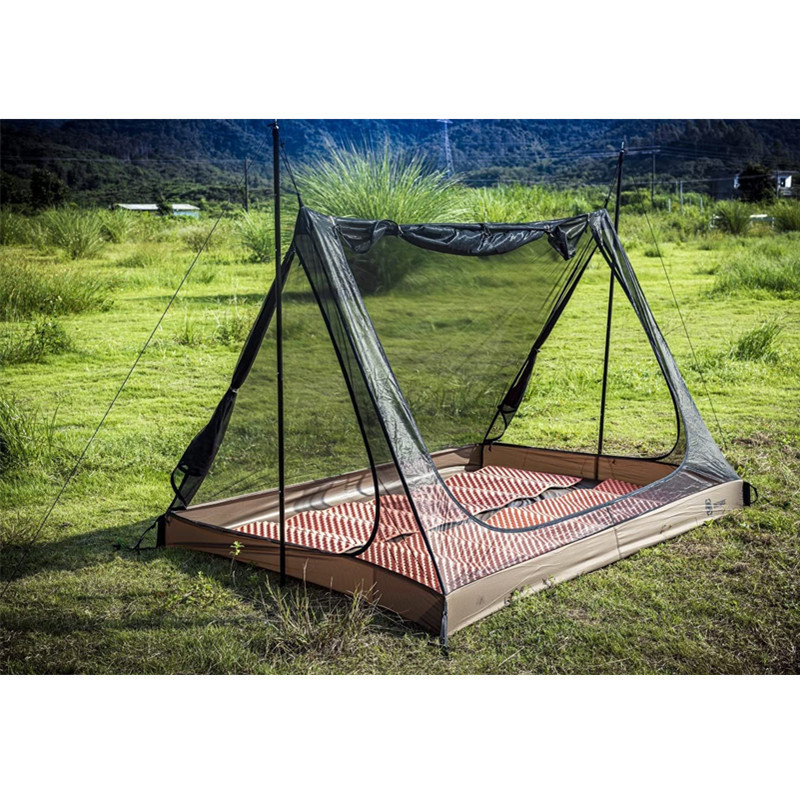 2 Person Mesh Screen Tent Screen Shelter with Waterproof  Floor for Outdoors Camping Lightweight Backpacking Thru-Hiking Travel