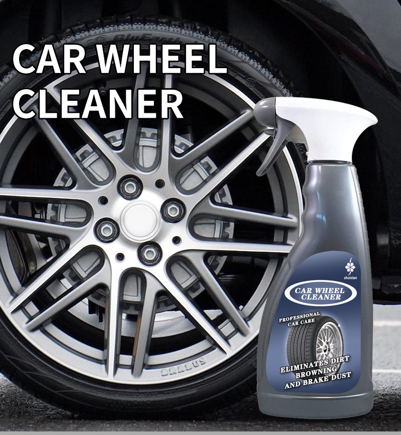 Wholesale Low MOQ Car Wheel Car Tire Cleaner Shine Polish Car Cleaning Products Safe For All Wheel Types Product