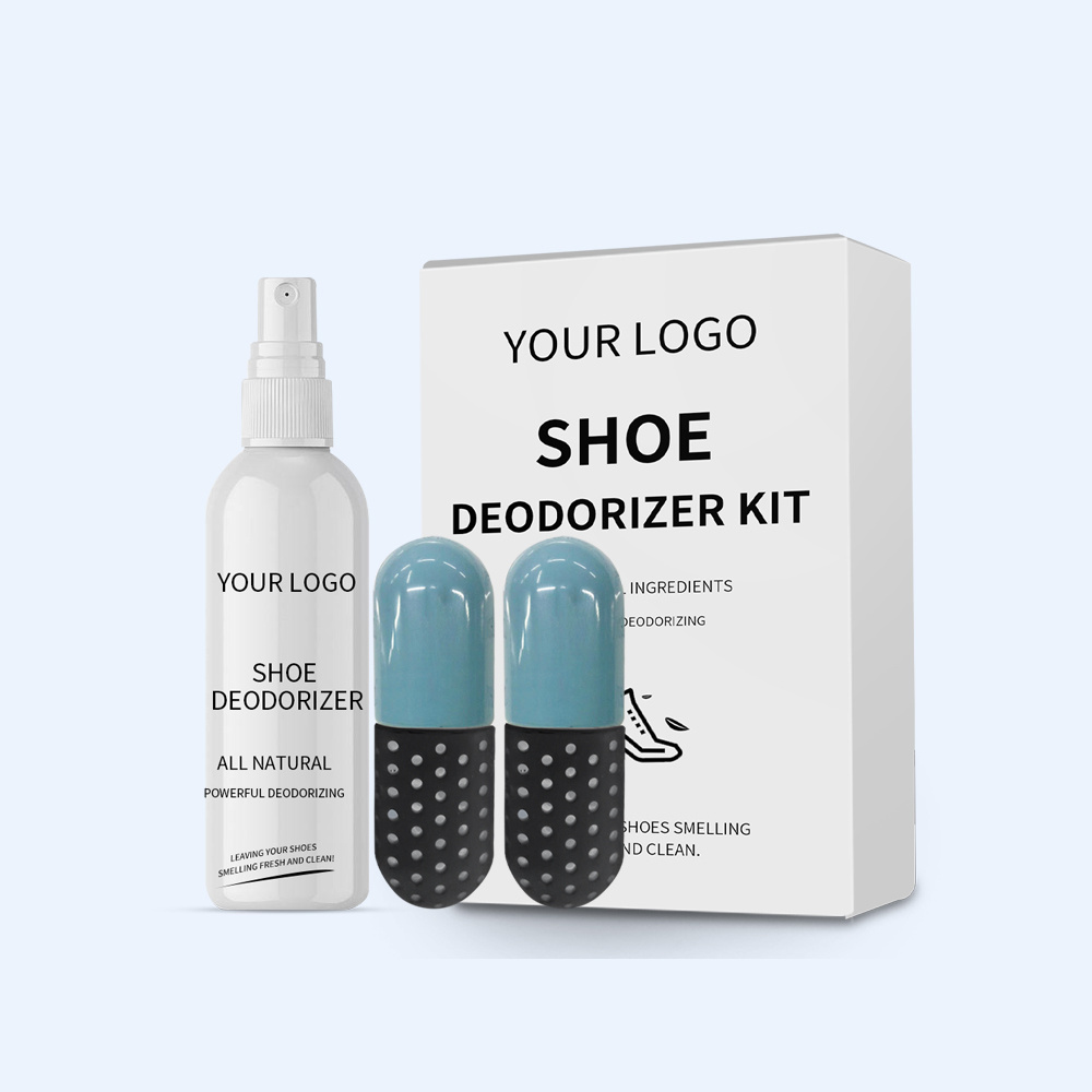 Customized Foot and Sock Deodorizer Shoe Odor Eliminator Spray Kit Sneaker Freshener Deodorizer For All Shoes