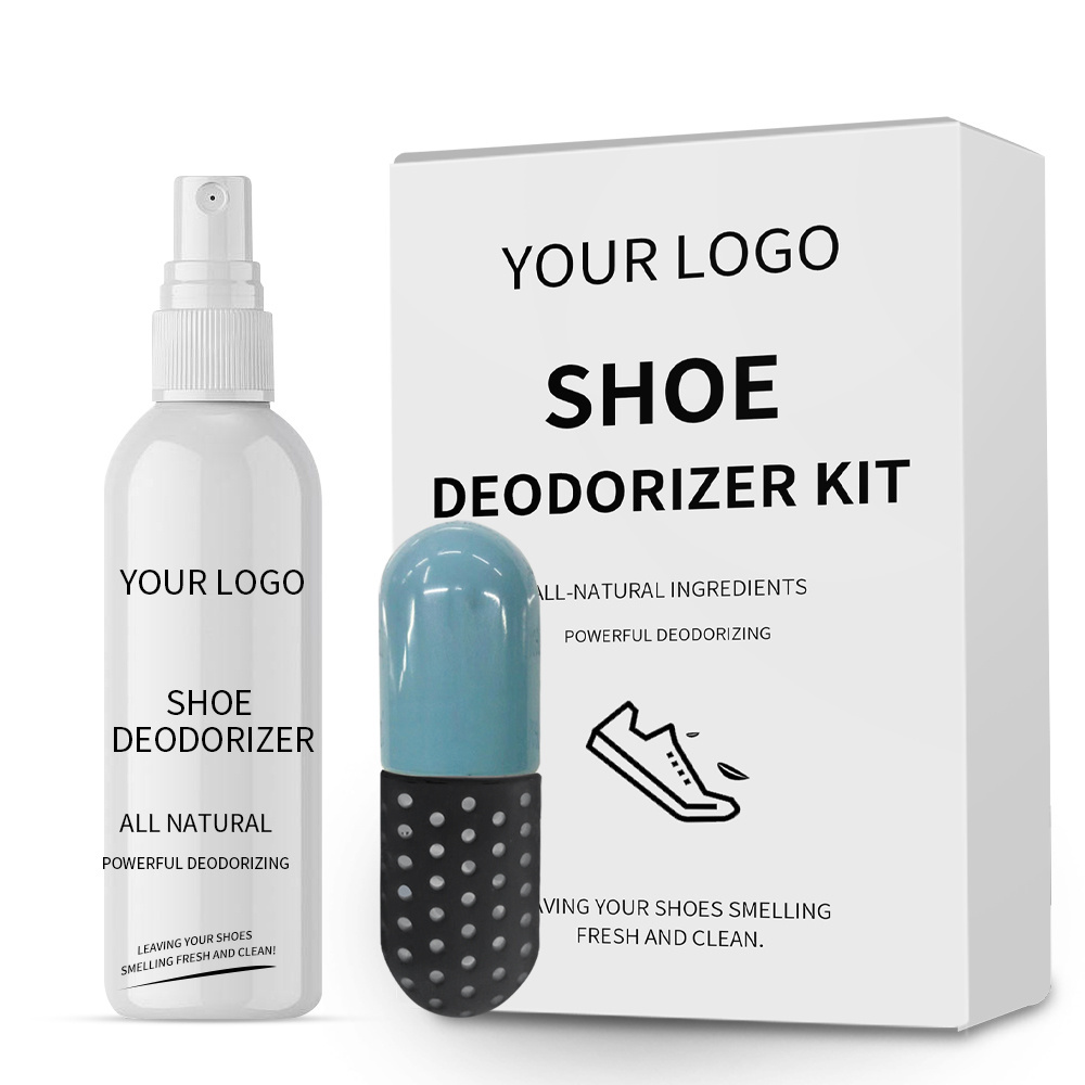 Customized Sneaker Shoe Deodorizer Odor Eliminator Spray Kit Sneaker Freshener Deodorizer Balls For All Shoes