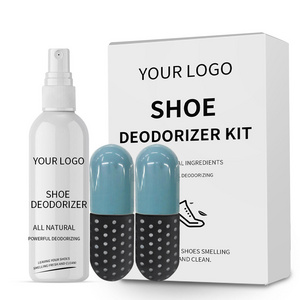 Customized Sneaker Shoe Deodorizer Odor Eliminator Spray Kit Sneaker Freshener Deodorizer Balls For All Shoes