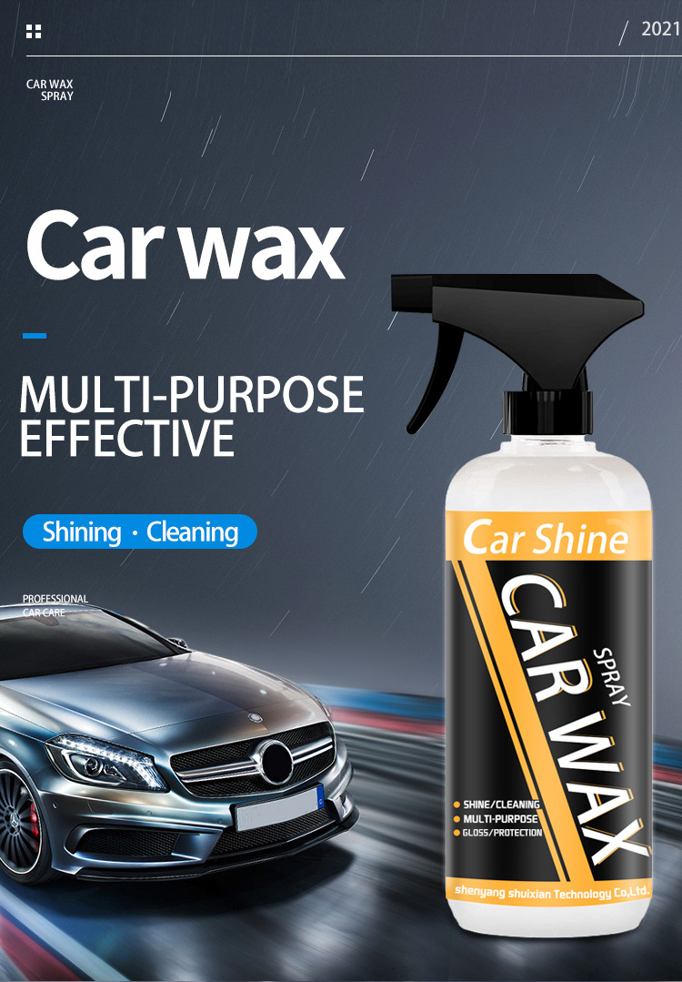 High Gloss Shine and Protection Ceramic Coating Body Polish Wax Nano Spray Liquid Wax Crystal Plating Coating