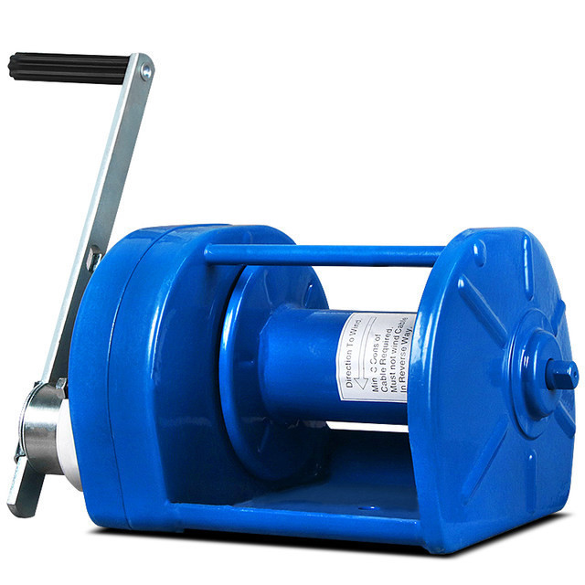 heavy duty self locking automatic brake anchor boat hand winch for sale