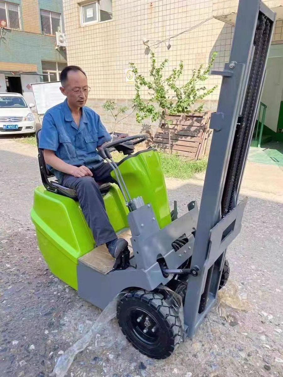 compact forklift cheap price narrow aisle 0.5ton 500kg 3 wheels  small size mini electric forklift price narrow aisle forklift